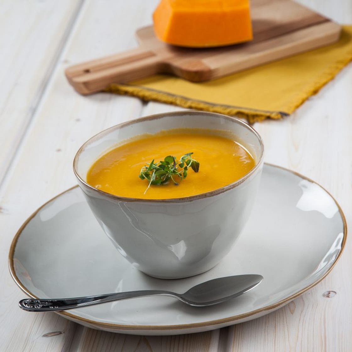 Receita de creme de abóbora