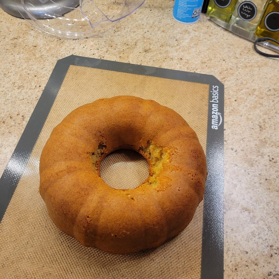 Apple Cider Doughnut Cake