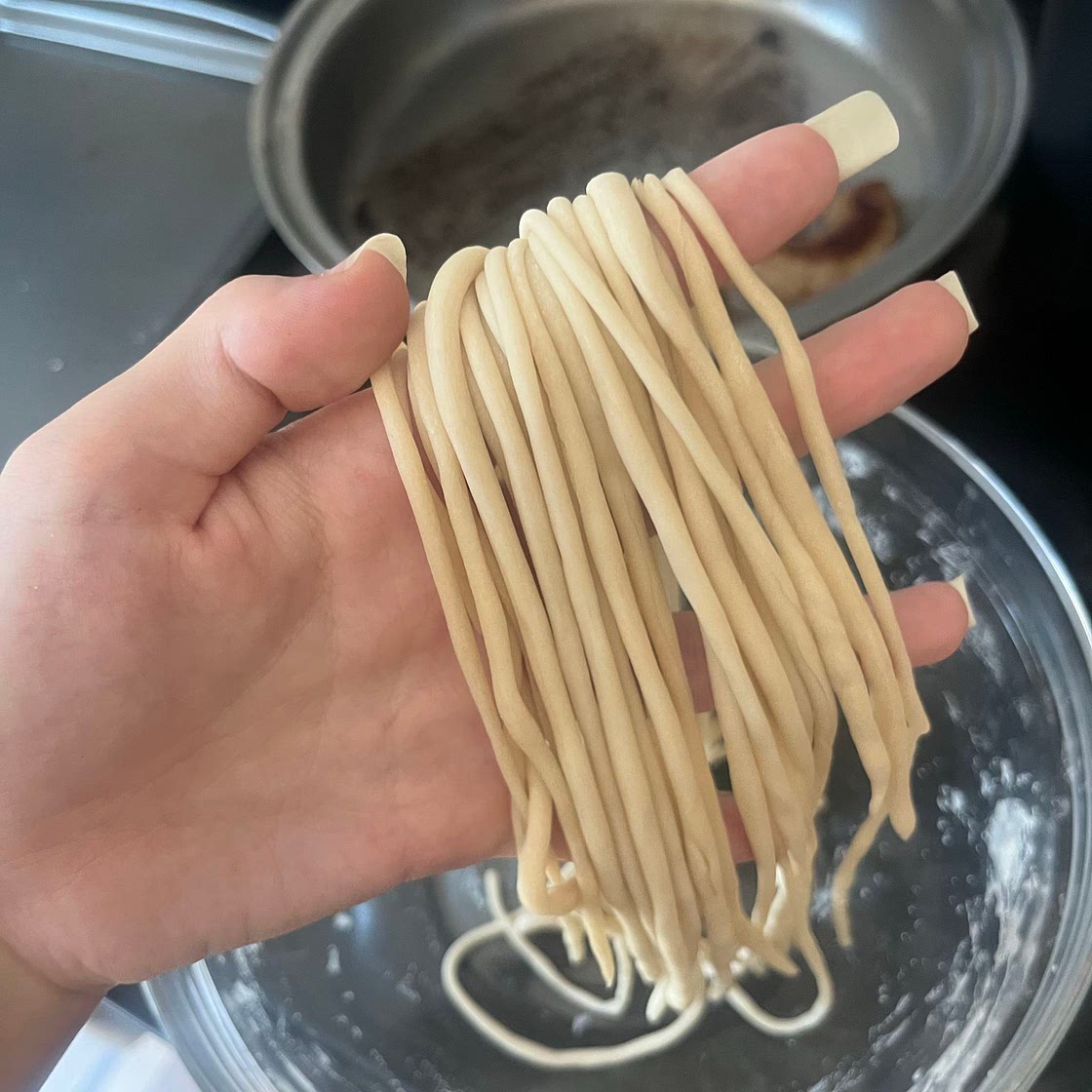 Hand Pulled Home Noodles
