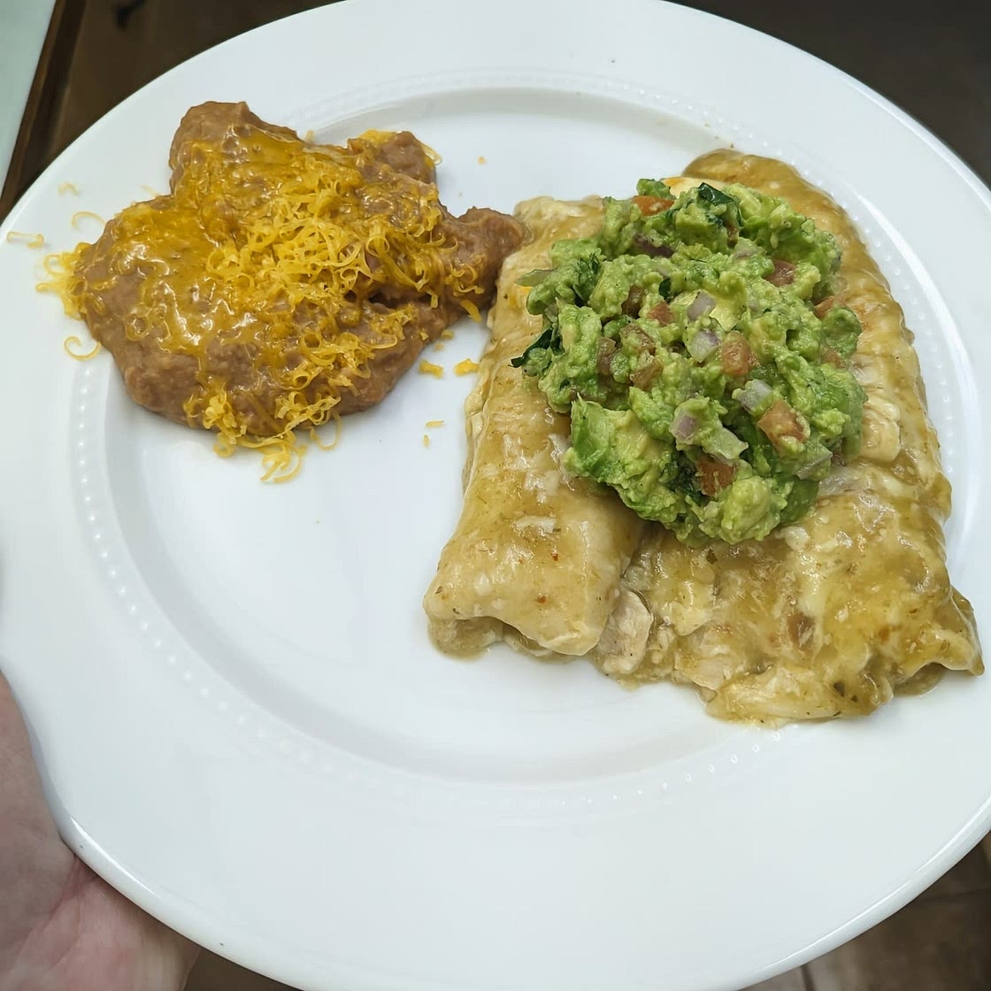 Green Chicken Enchiladas