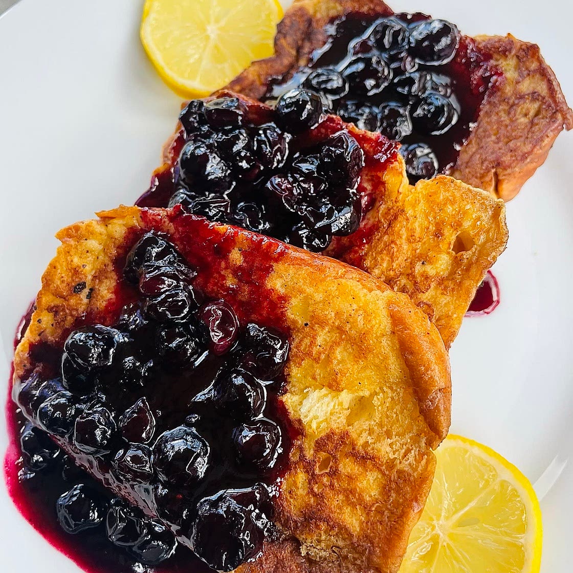 Lemon Blueberry French Toast
