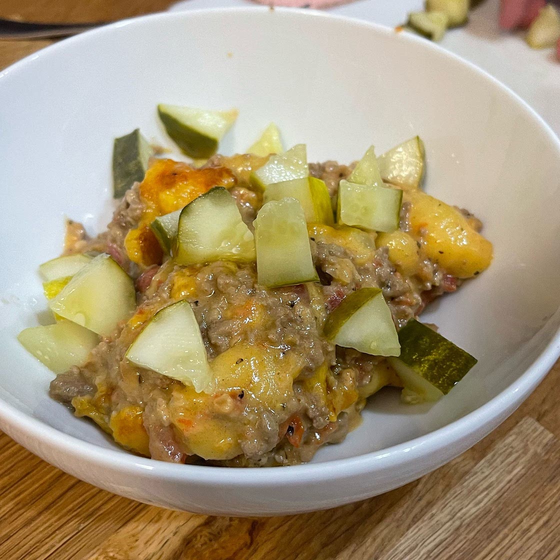 Cheeseburger Gnocchi