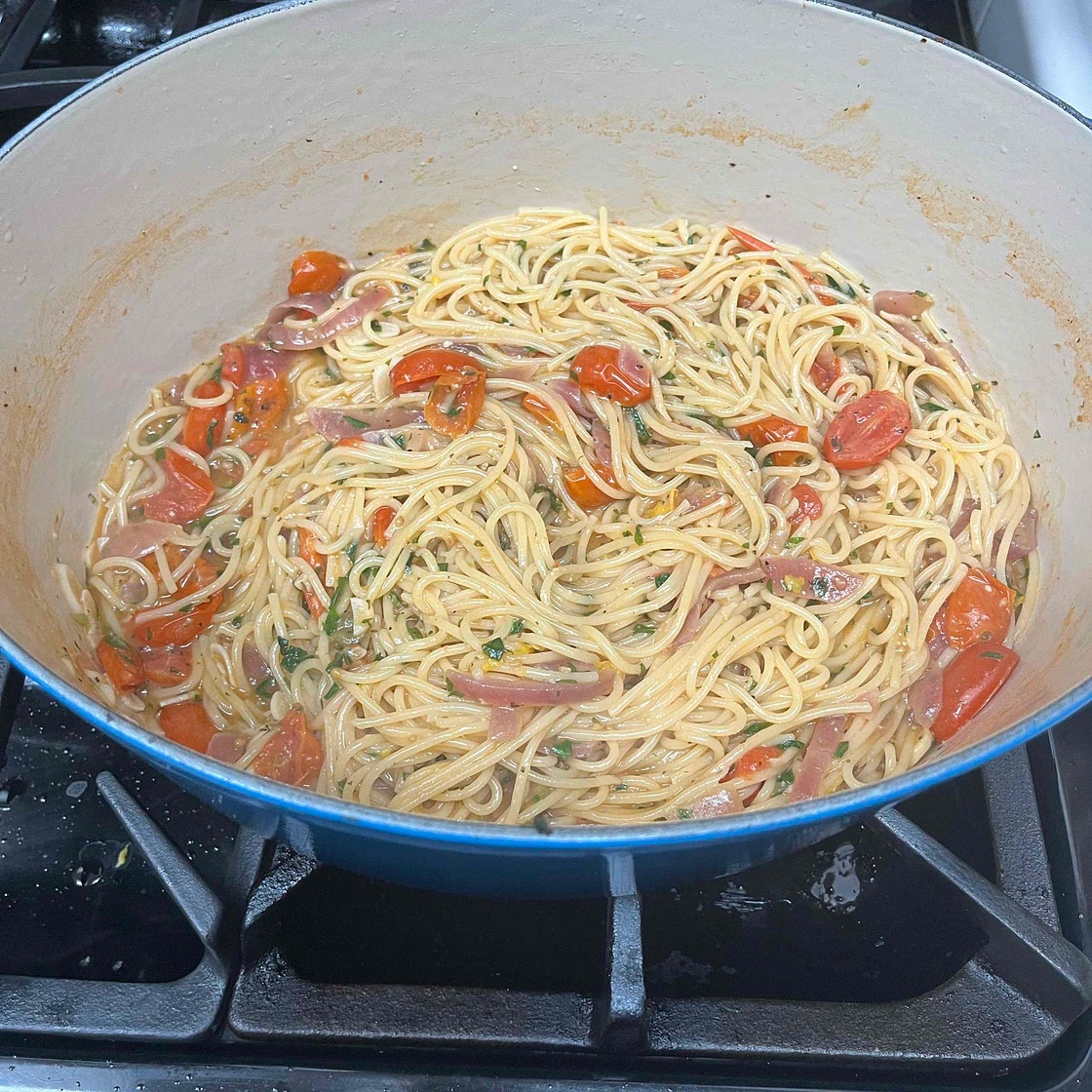 One pot spaghetti 