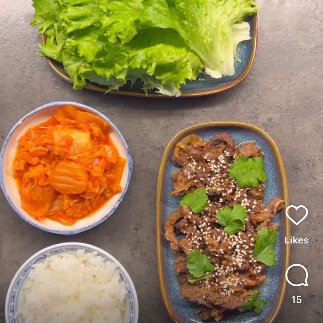 Beef bulgogi