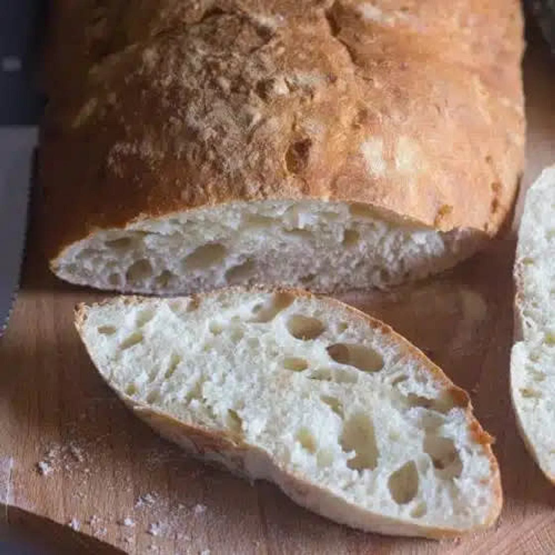 Homemade Italian Ciabatta 