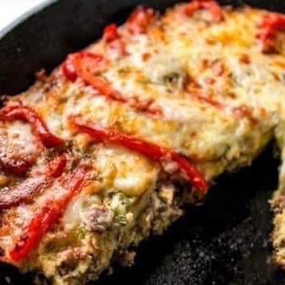 Italian Sausage Red Pepper Frittata