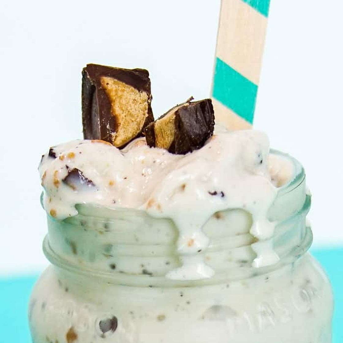 Vegan Dairy Queen Blizzard- Reese Peanut Butter Cup