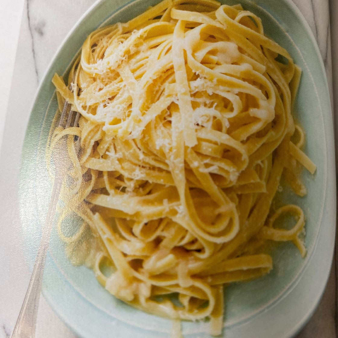 Pasta with Butter and Parmesan cheese