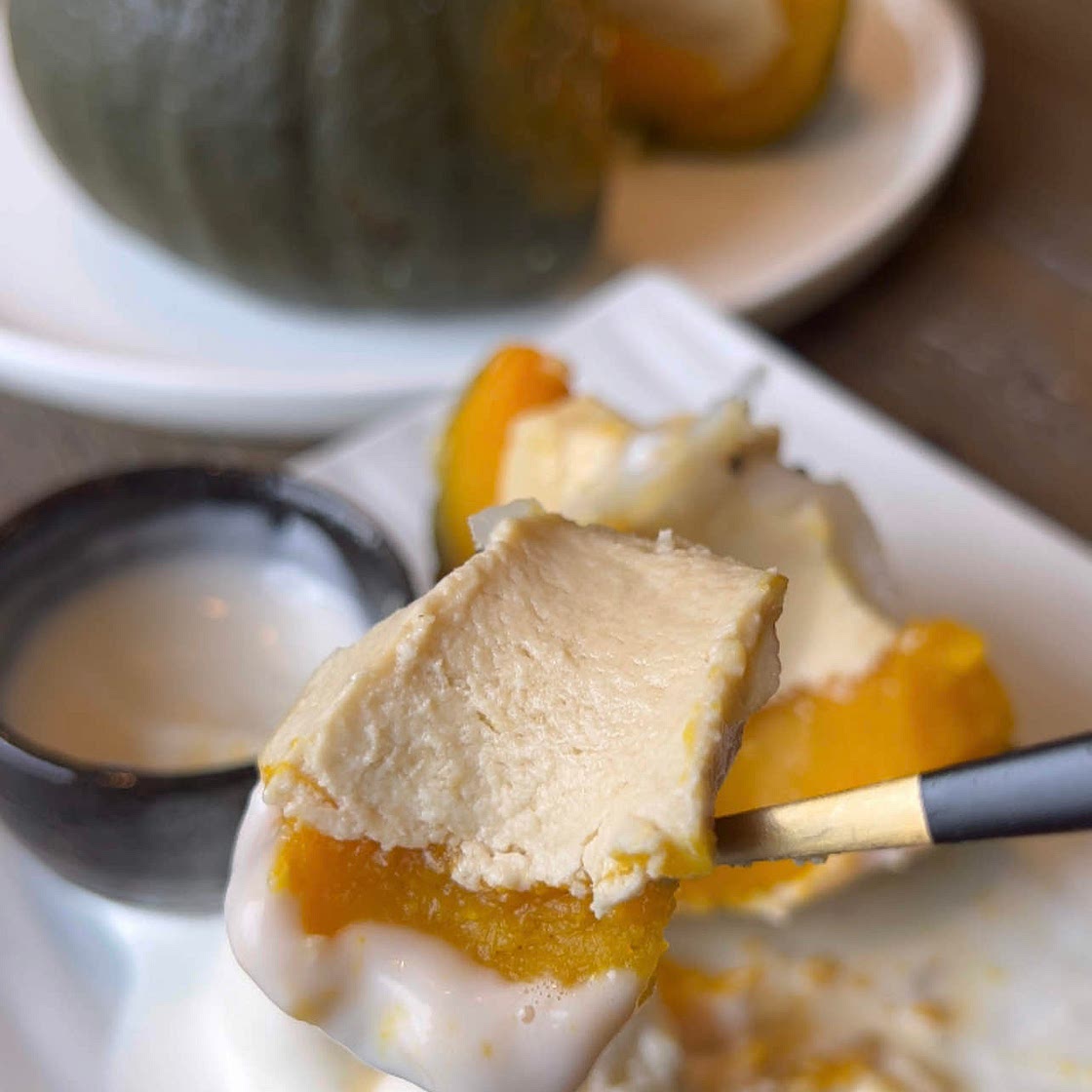 Thai Pumpkin Custard 