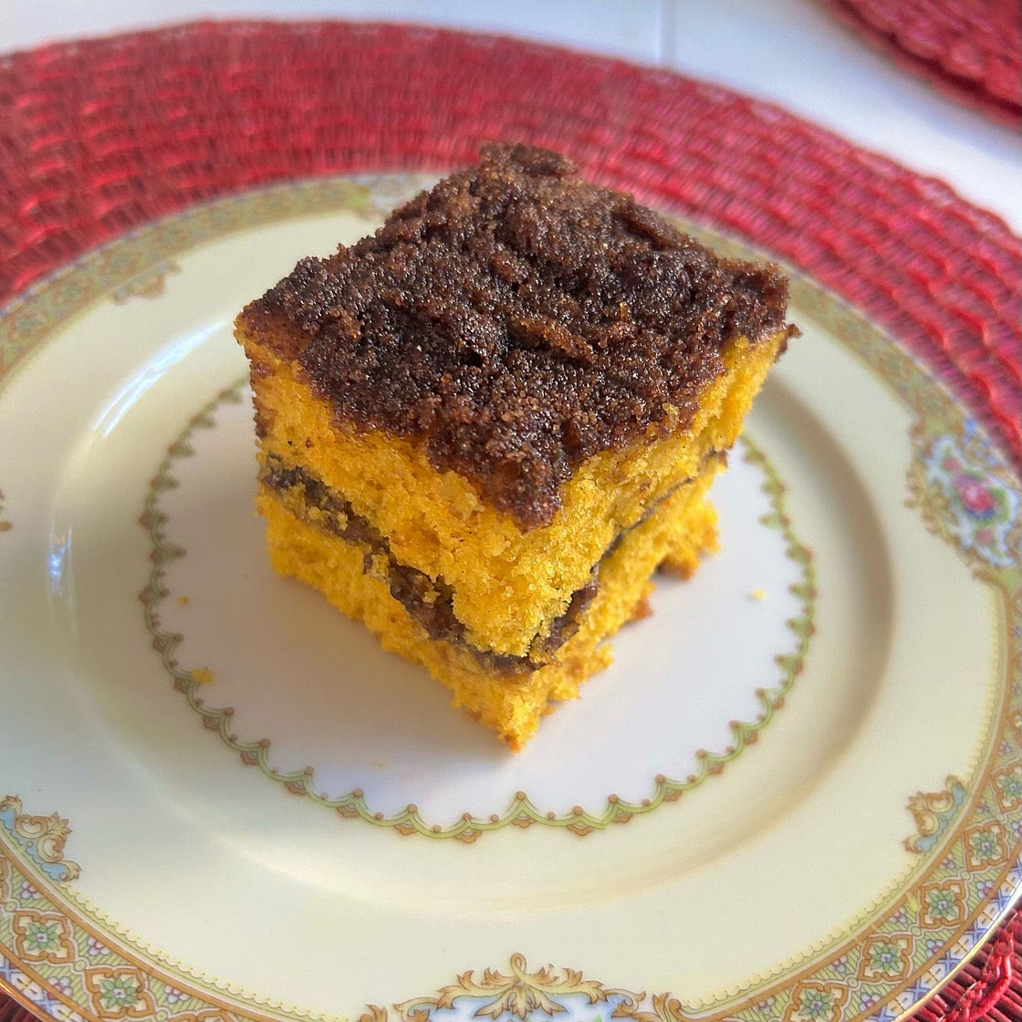 Vegan Pumpkin Coffee Cake