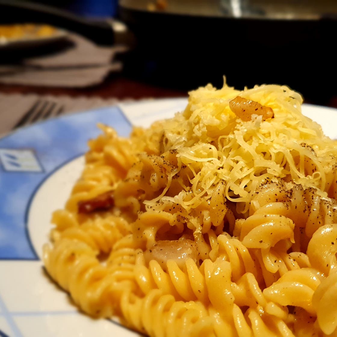 Fusilli Carbonara