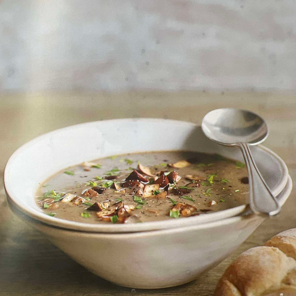 Chunky Mushroom Soup