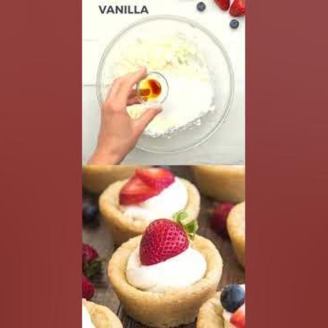 Cheesecake Sugar Cookie Cups