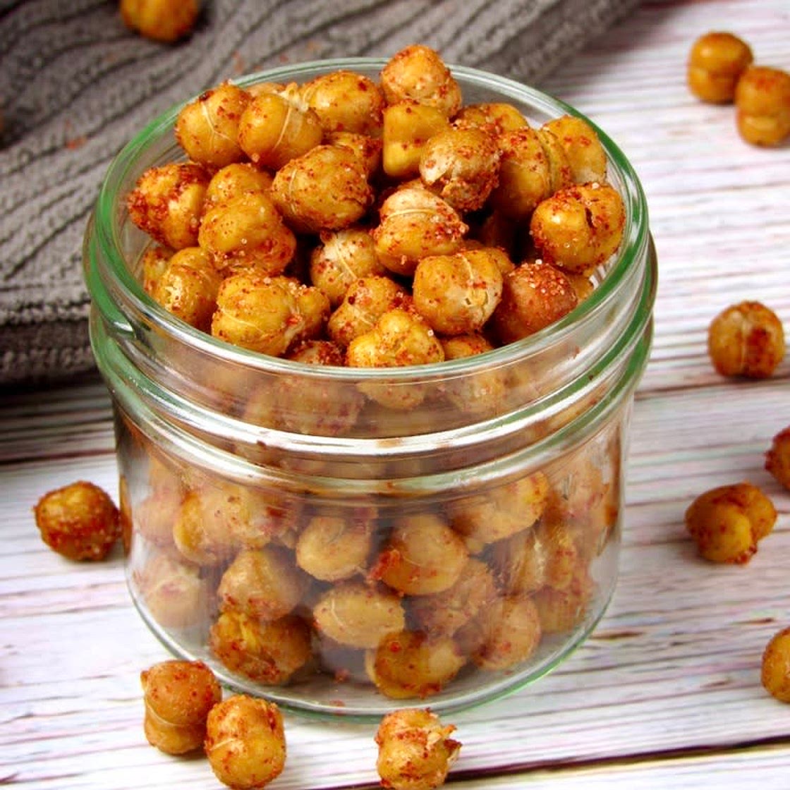 Vegan Crispy Air Fryer Chickpeas