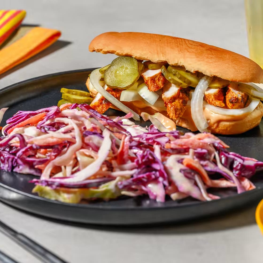Grilled BBQ Chicken Sandwiches