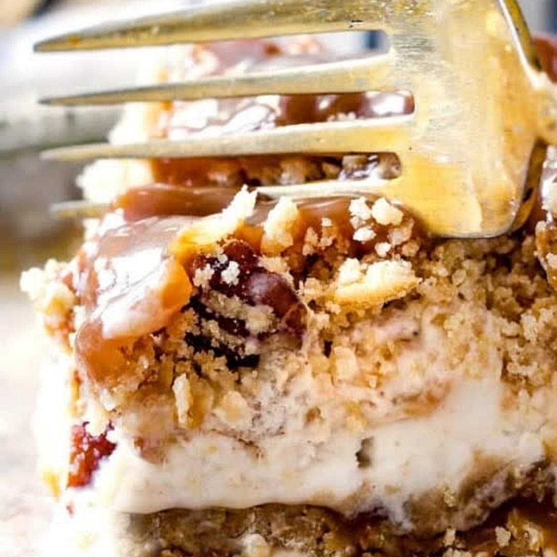 D'licious Caramel Pecan Ice Cream Pie