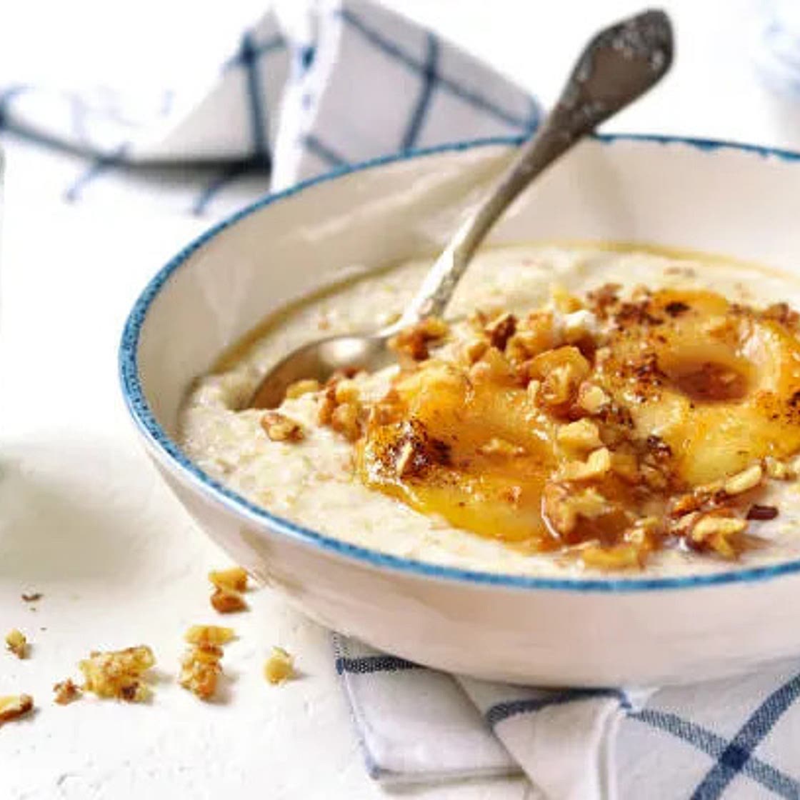 Pear Cardamom Oatmeal