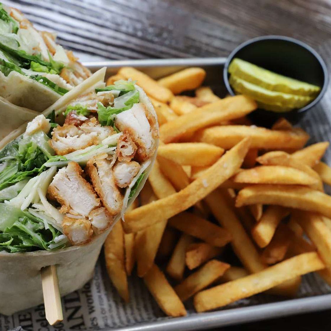 D'licious Chicken Wraps