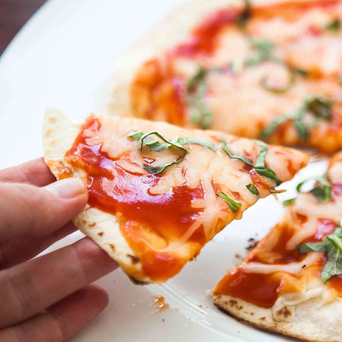 Tortilla pizza