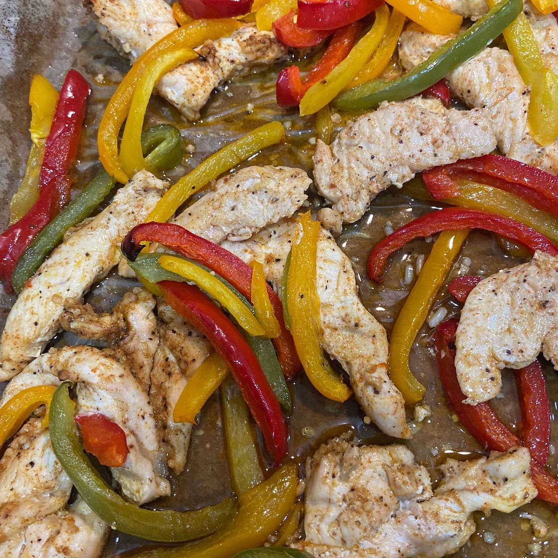 One Pan Chicken Fajita