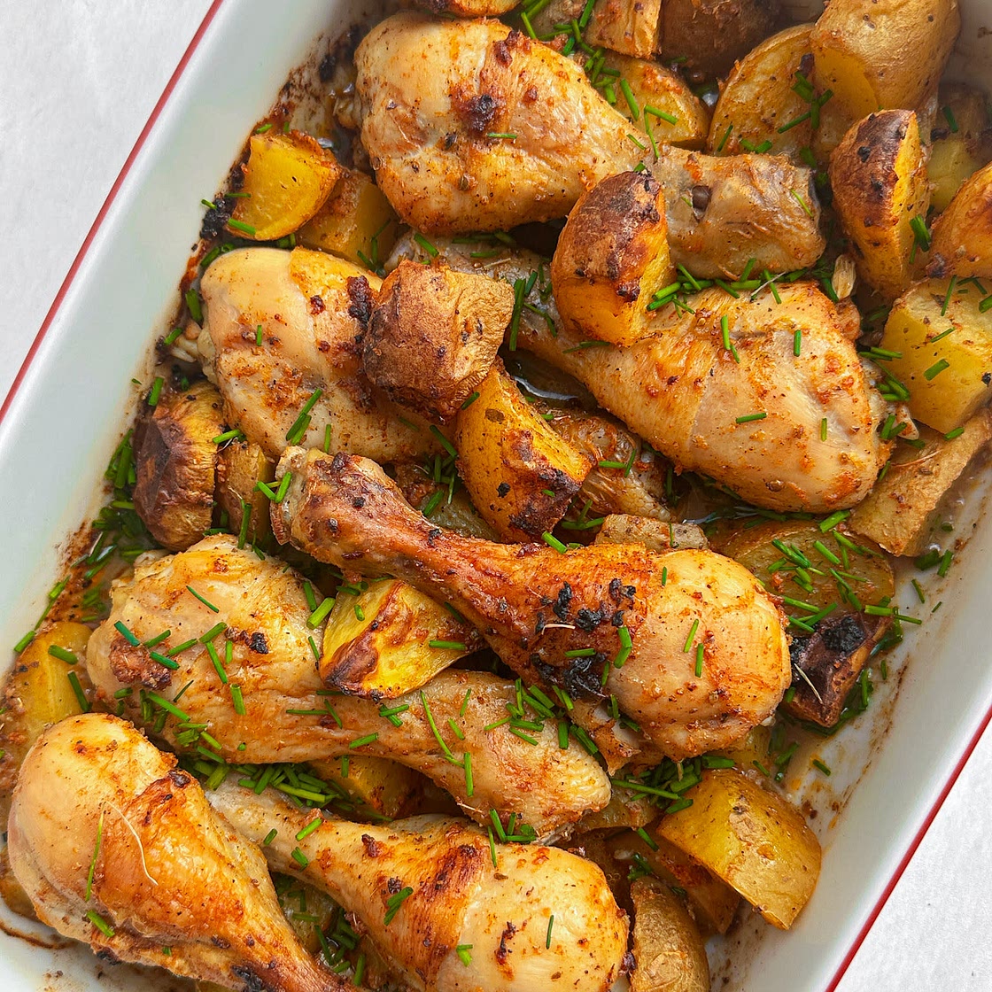 One Pan Chicken and Potatoes
