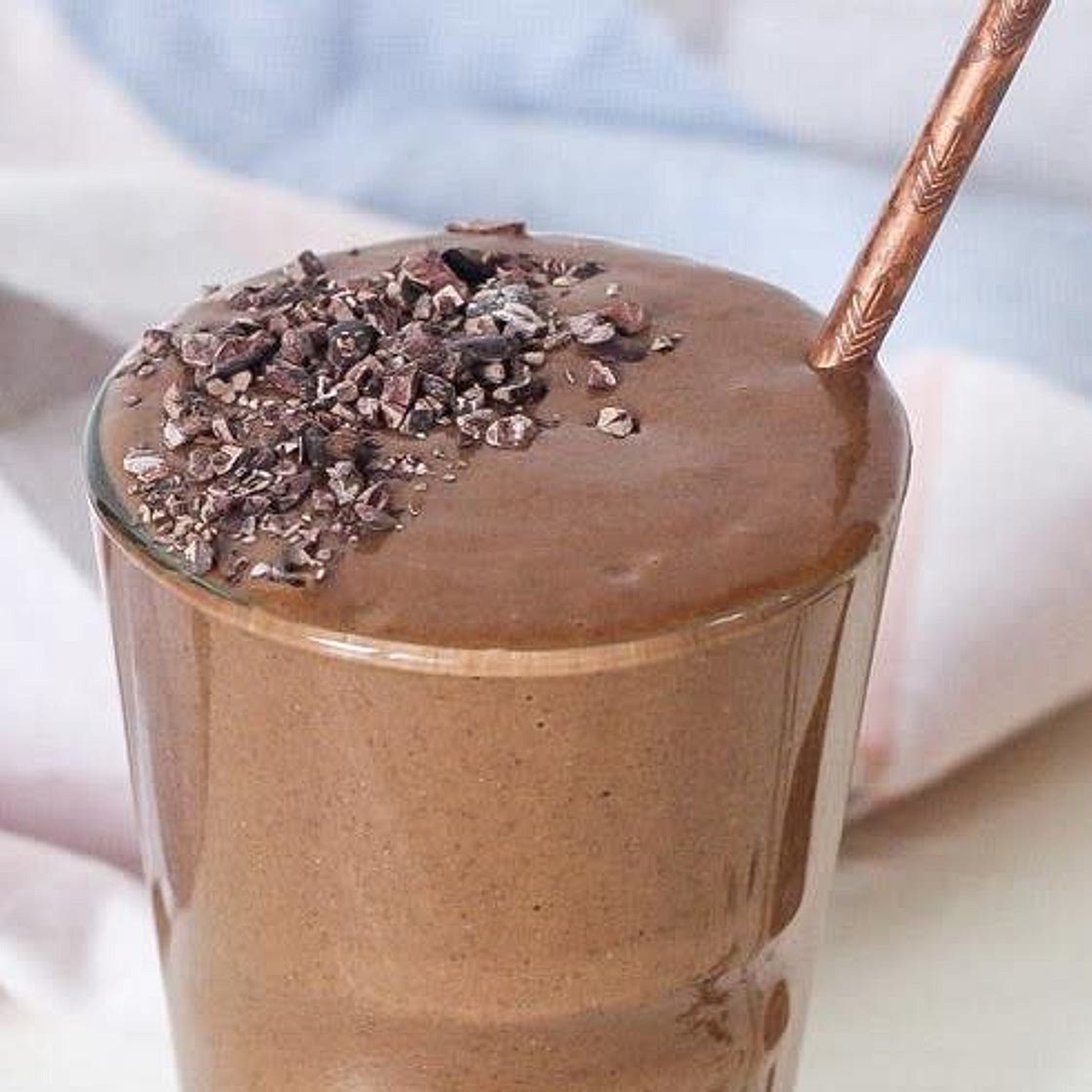 Chocolate Zucchini Bread Smoothie