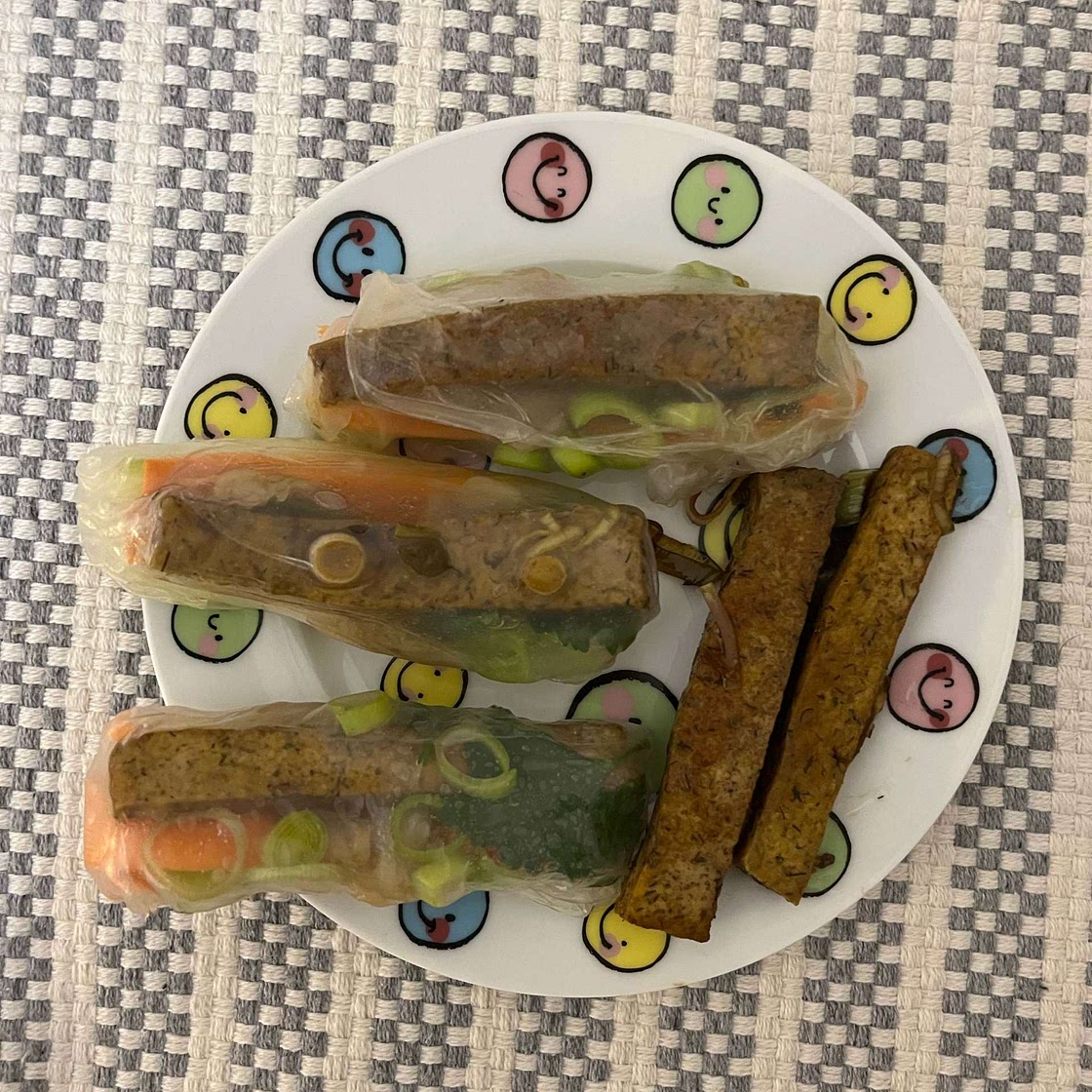 Tofu Spring Rolls