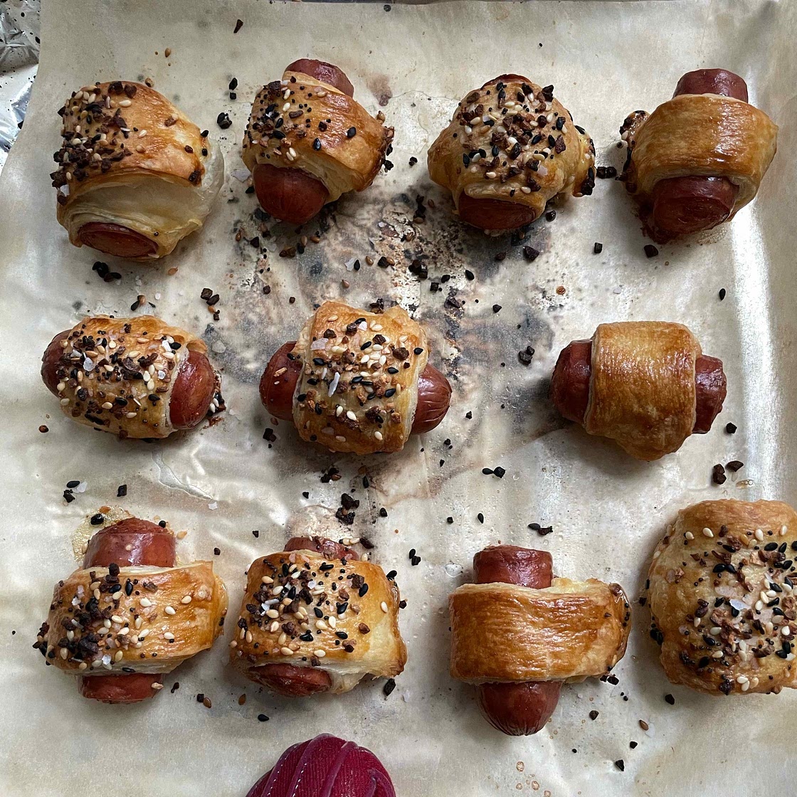 Puff Pastry Pigs in a Blanket