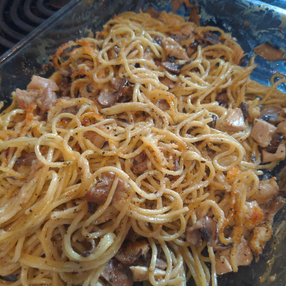 Ultimate Chicken Tetrazzini Casserole