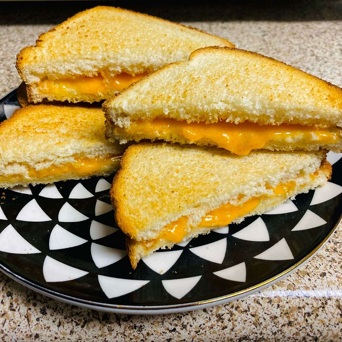Air Fryer Grilled Cheese
