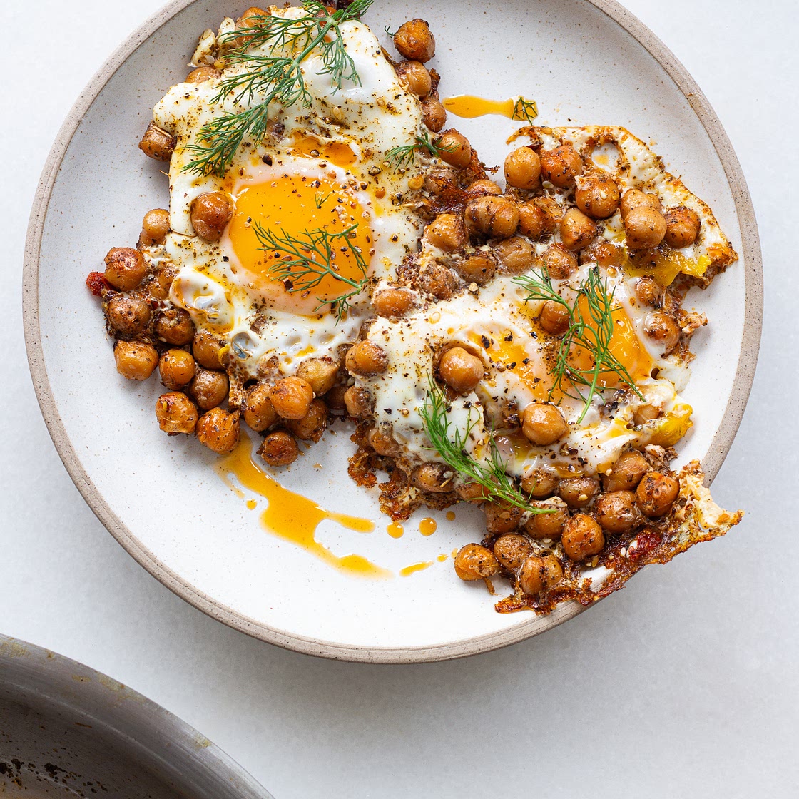 Chickpea Fried Eggs