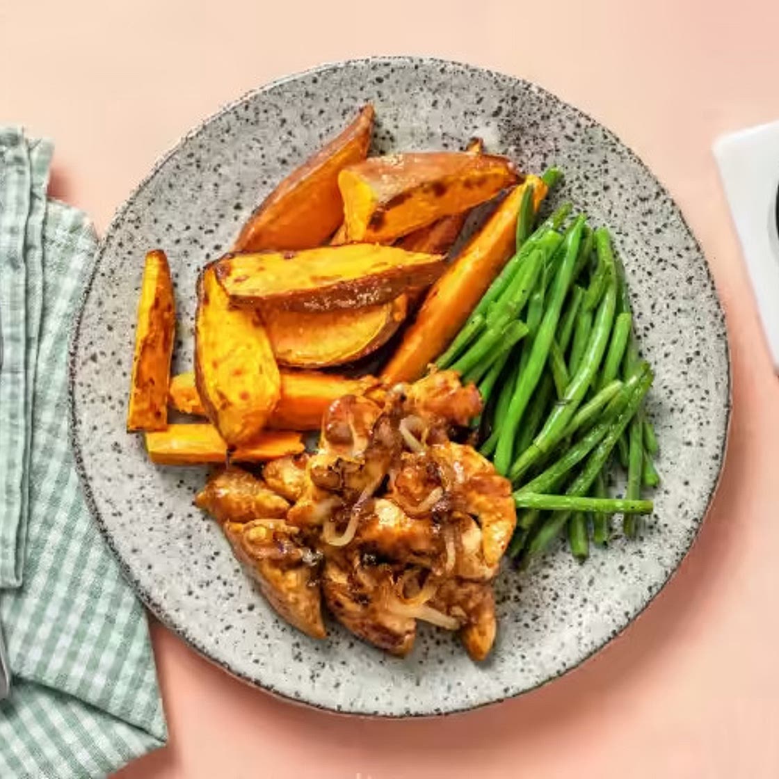 Garlicky Green Beans