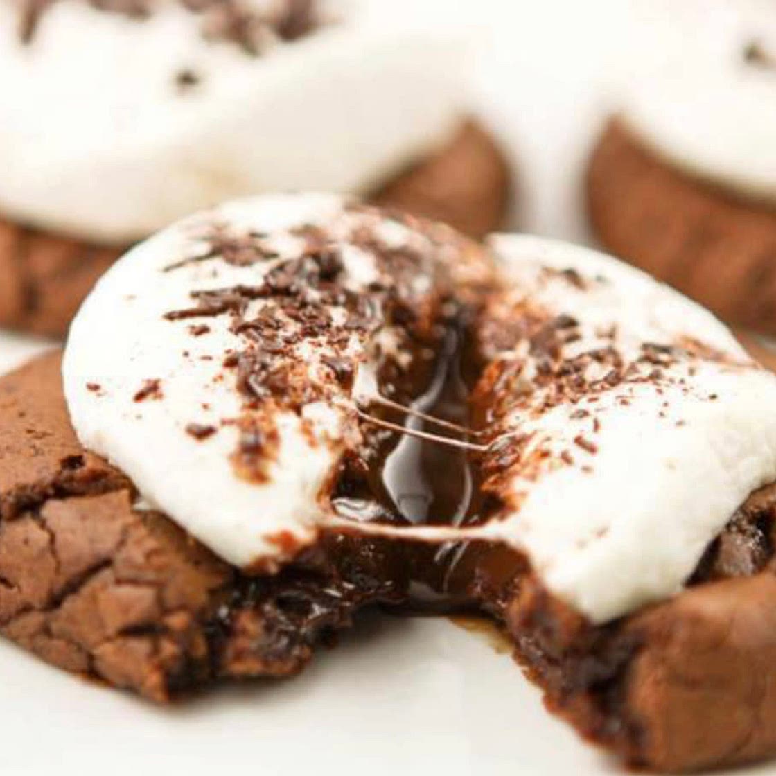 Hot Chocolate Cookies