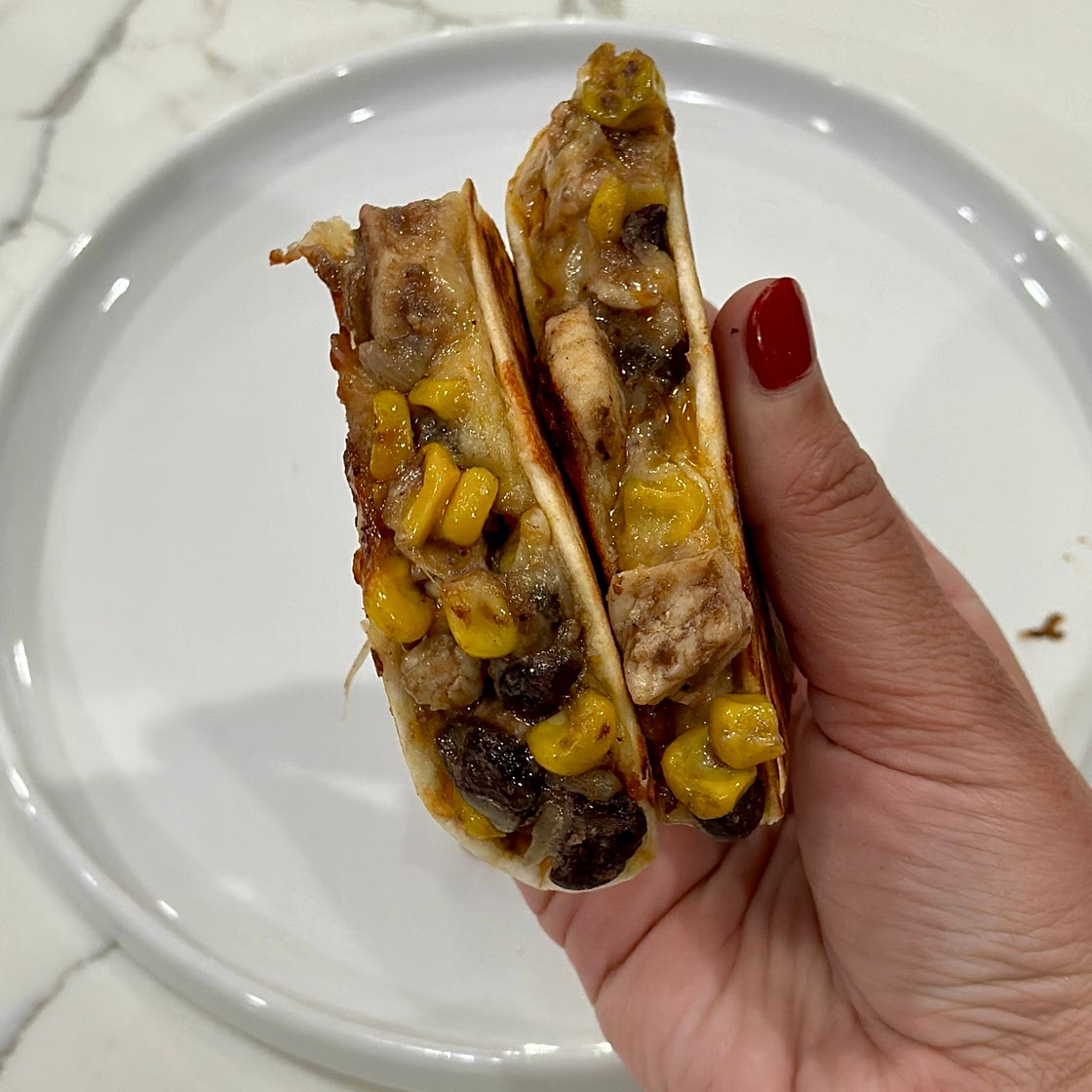 Chicken quesadillas 