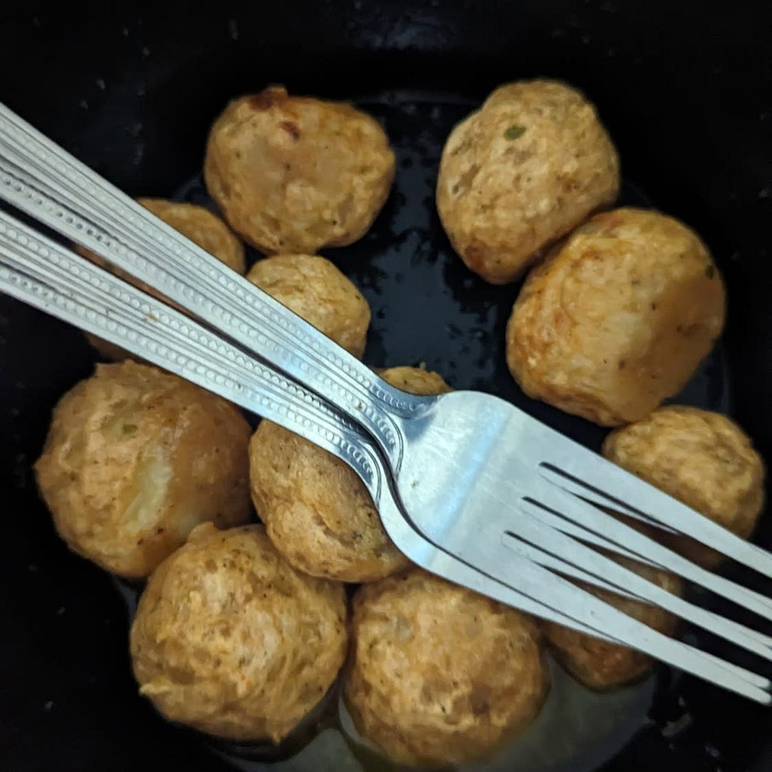 Garlic Potato Pops