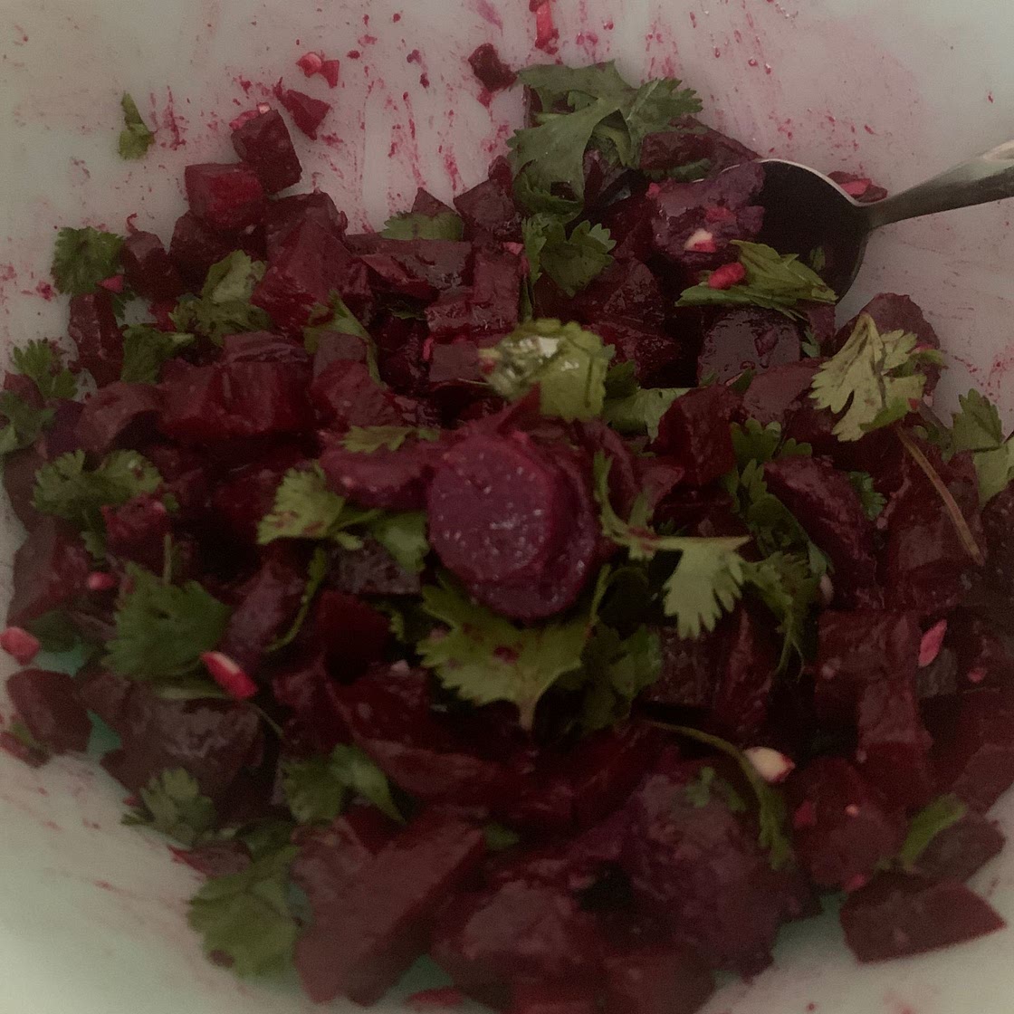Mediterranean Beets with Garlic and Olive Oil
