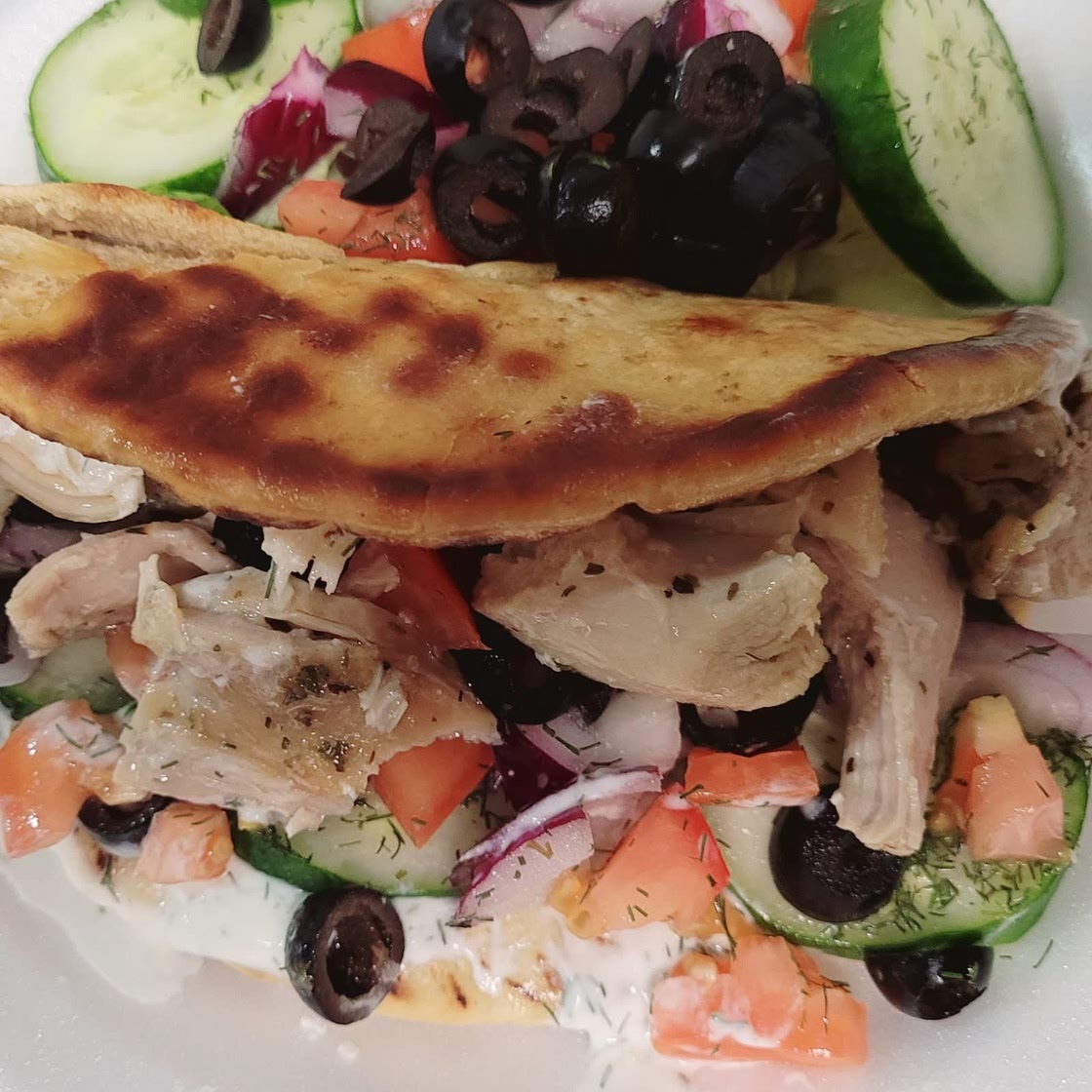 Hearty Chicken Gyros