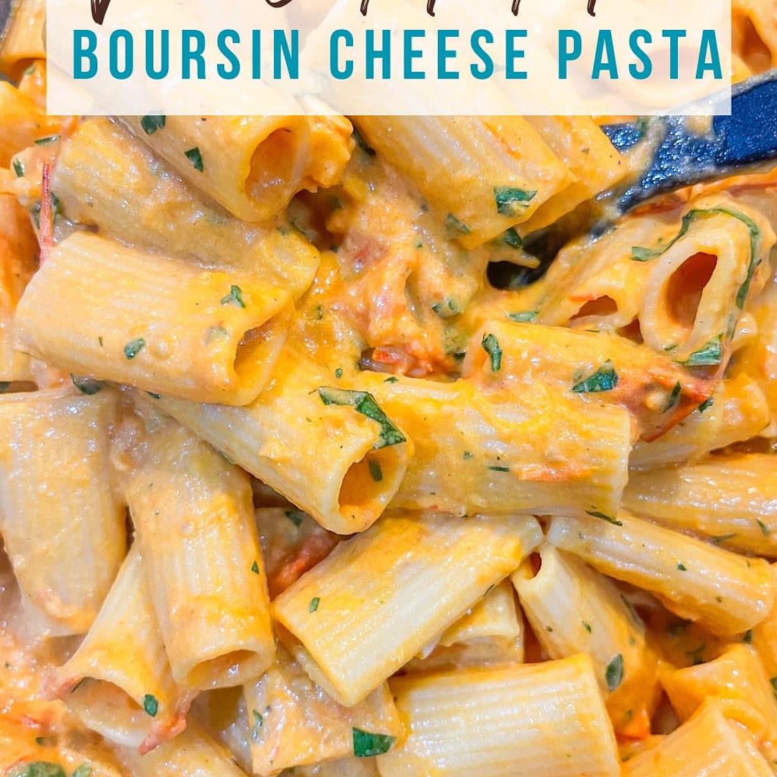 Baked Boursin Cheese Pasta