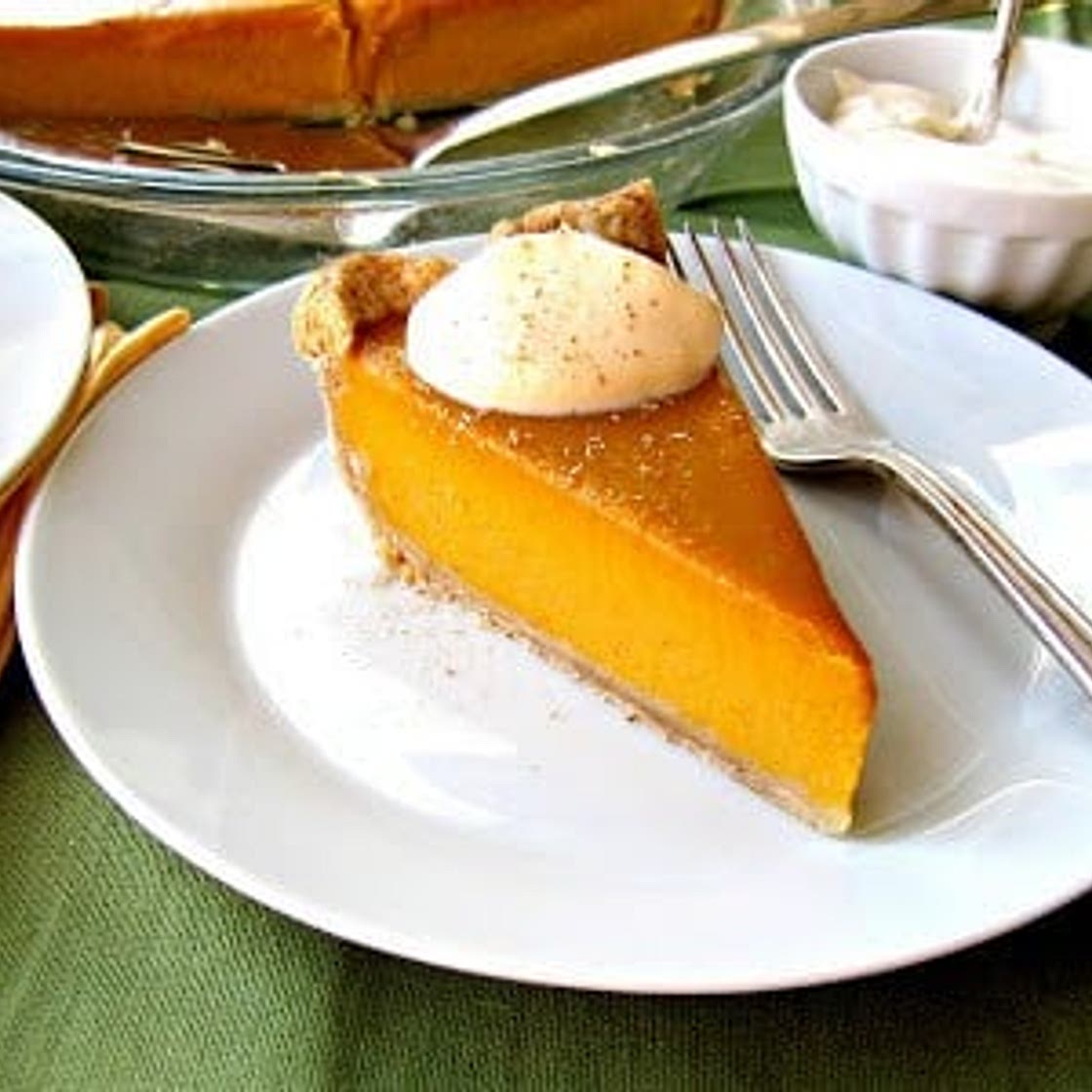 Silky Smooth Pumpkin Pie
