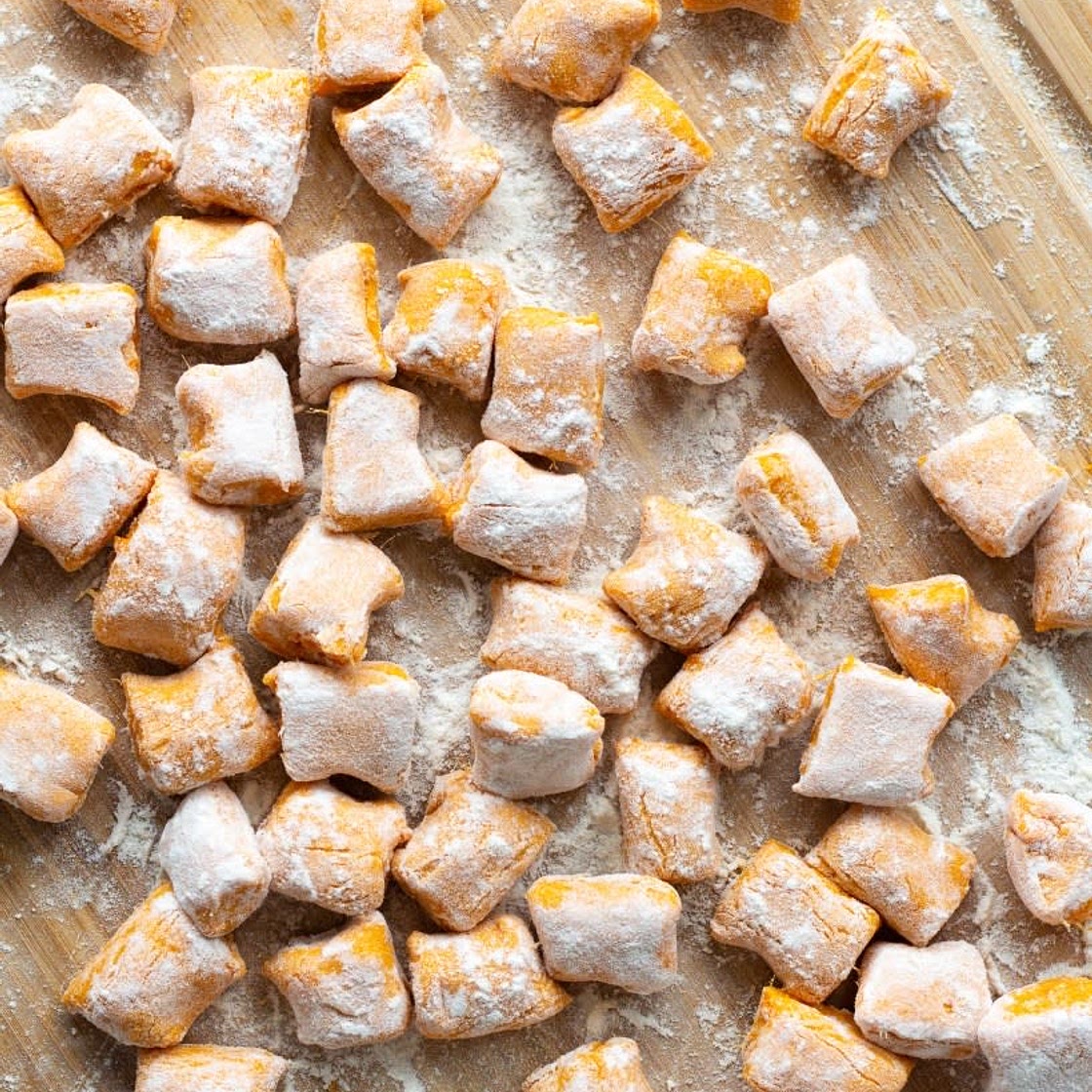 Homemade Sweet Potato Gnocchi