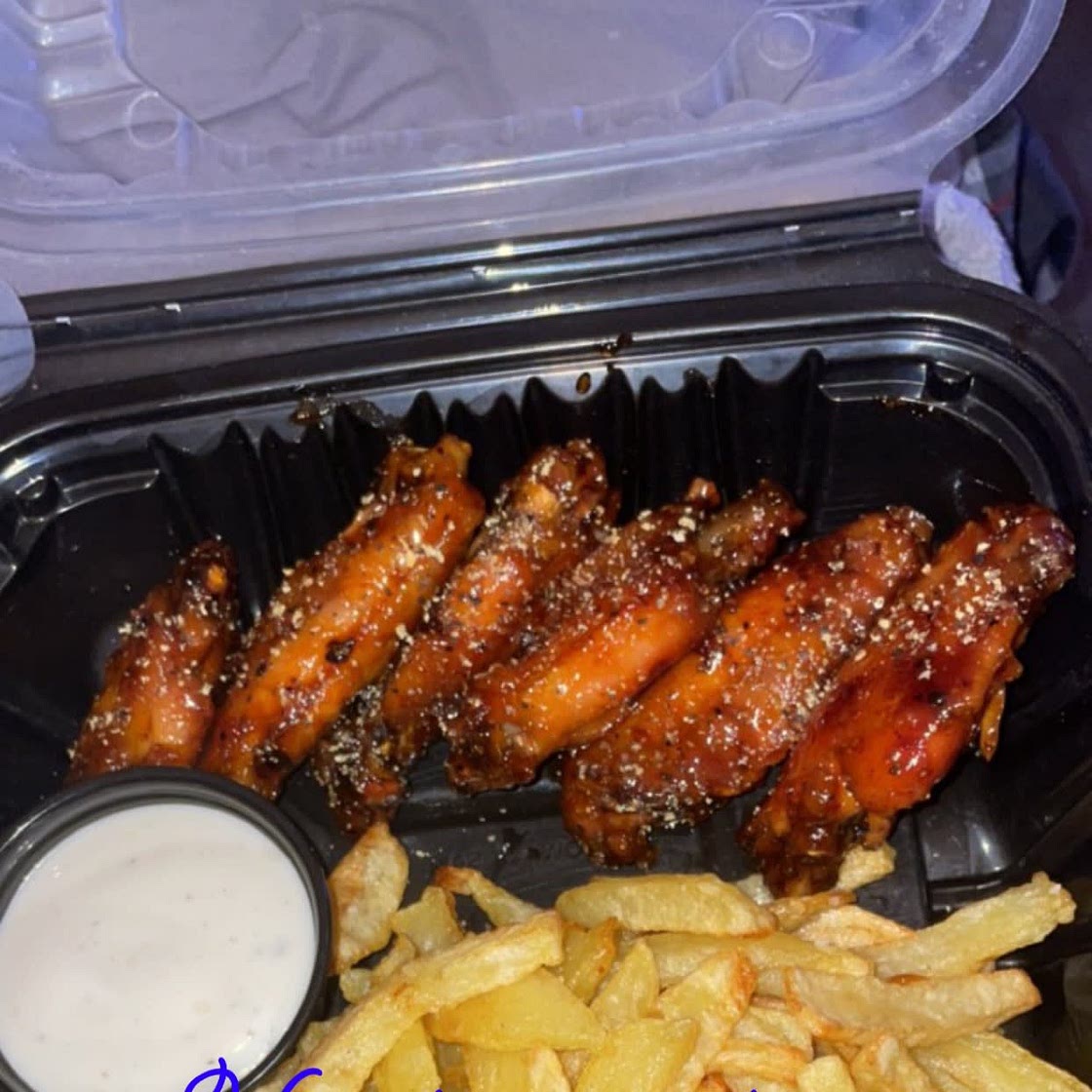 Hot Honey Lemon Pepper Wings