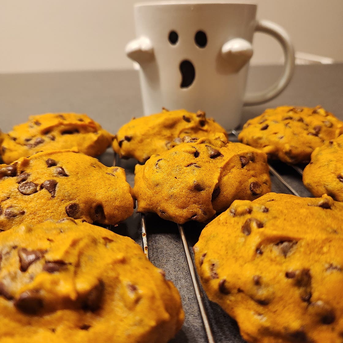 Pumpkin Chocolate Chip Cookie