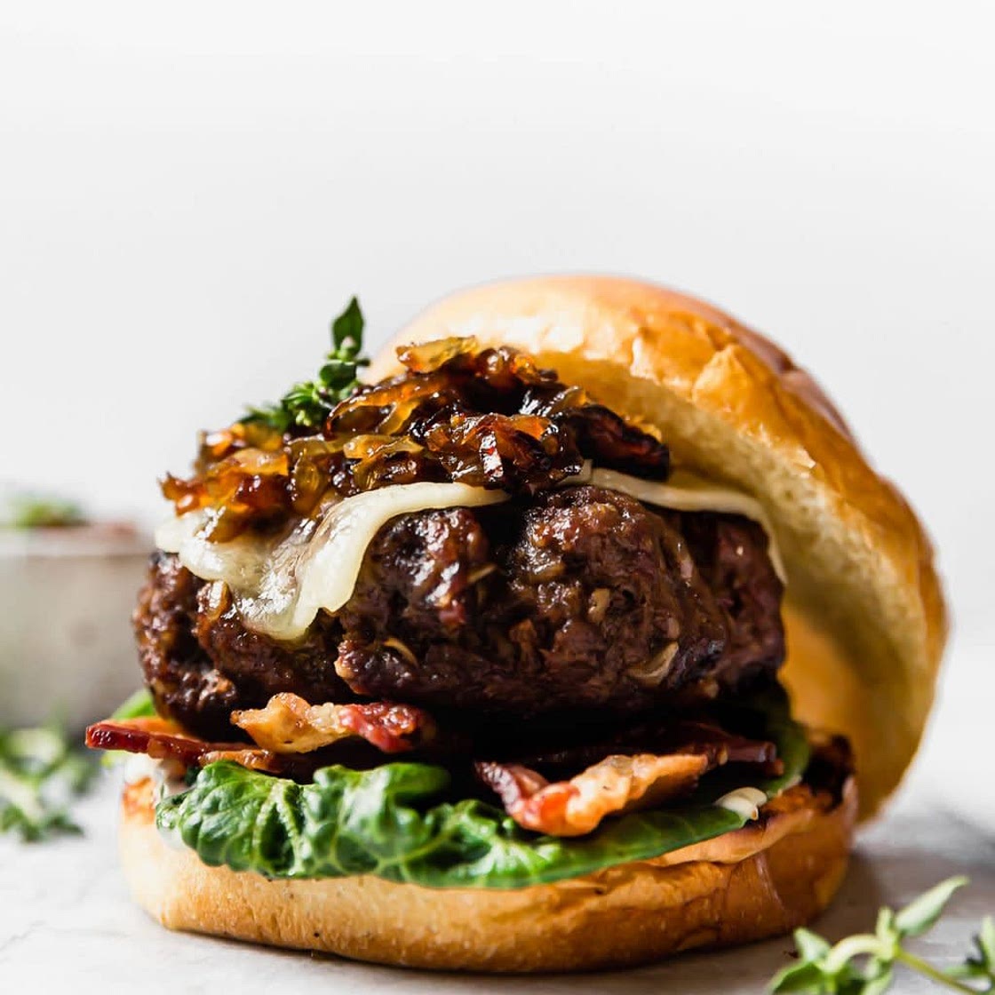 D'licious Stuffed Burgers