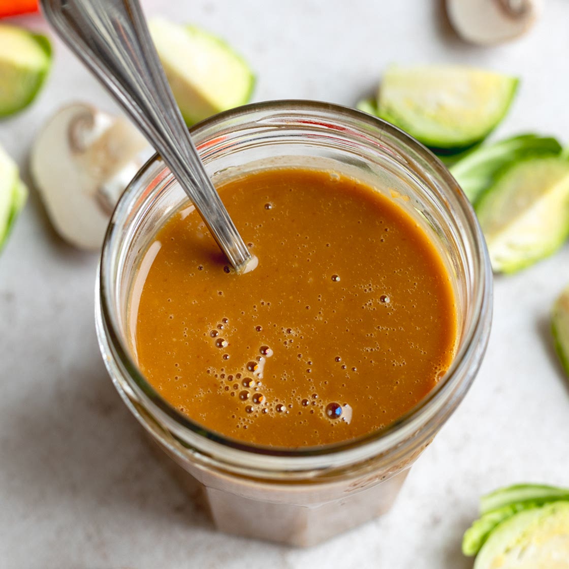 Quick Vegan Stir Fry Sauce with Tahini