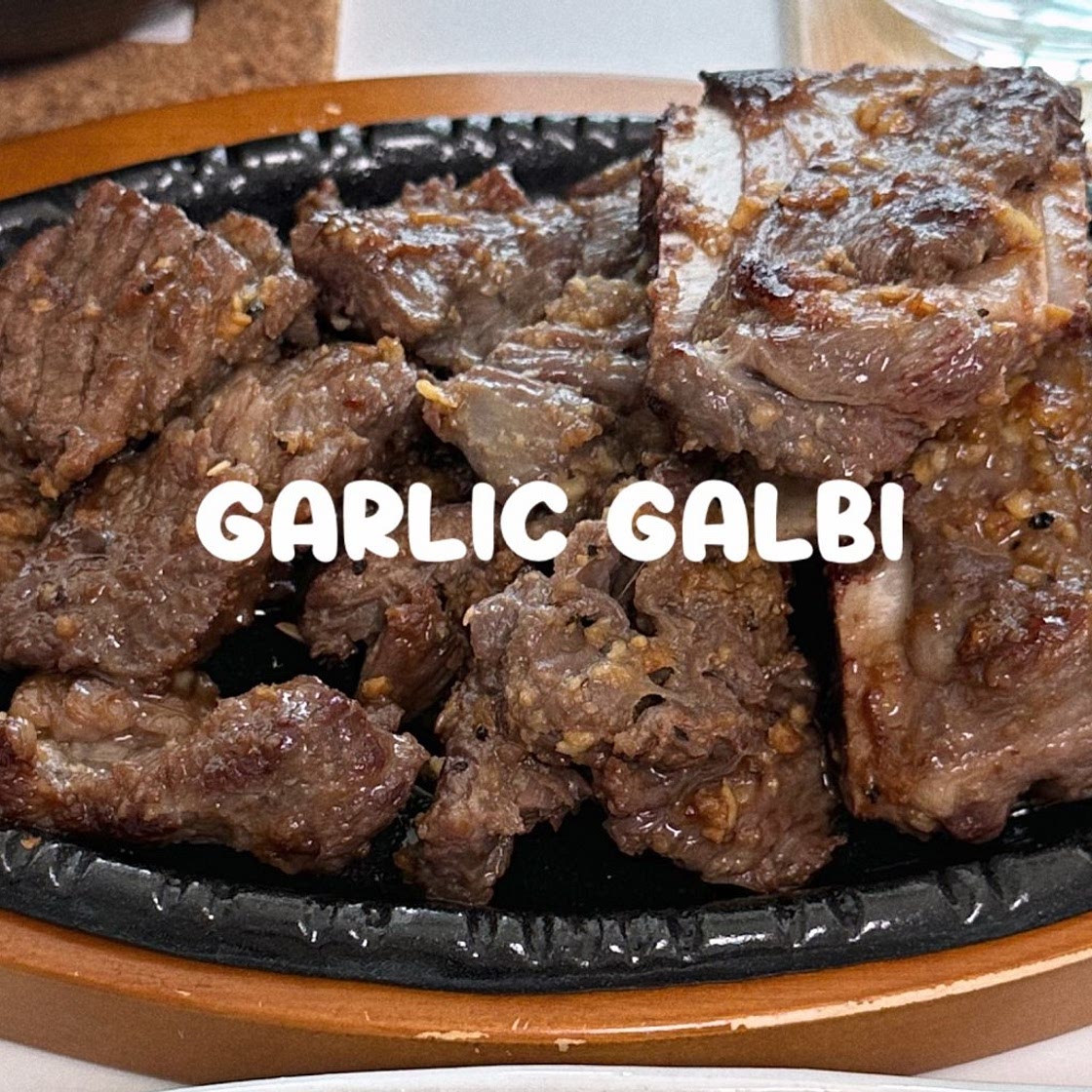 Garlic galbi (quick marinade)