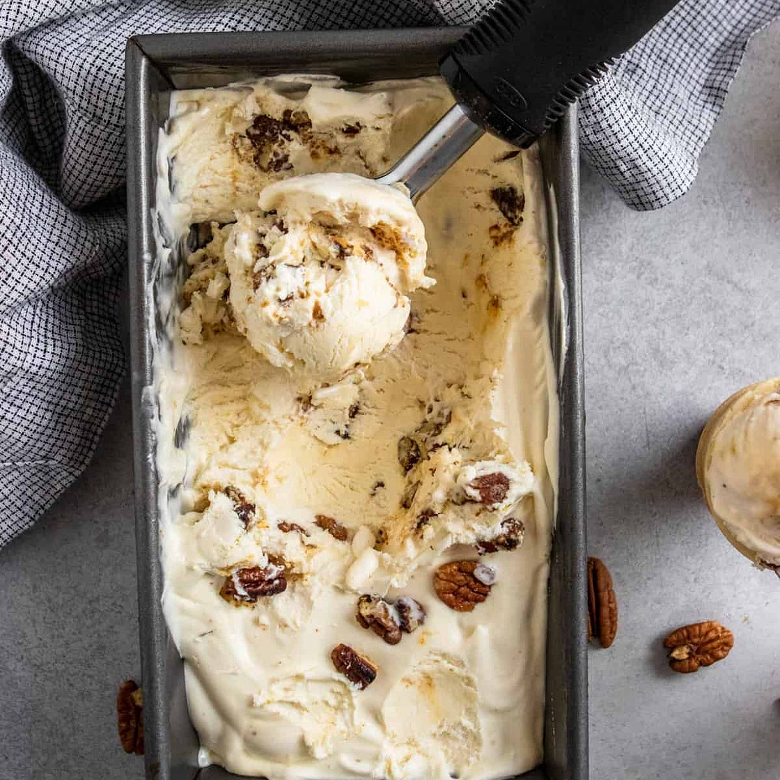 D'licious Butter Pecan Ice Cream