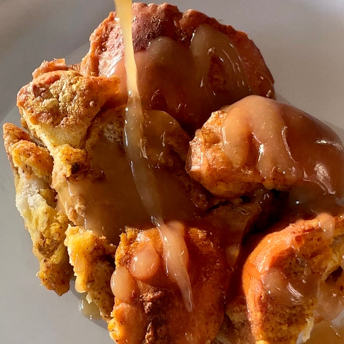 Pumpkin Bread Pudding 