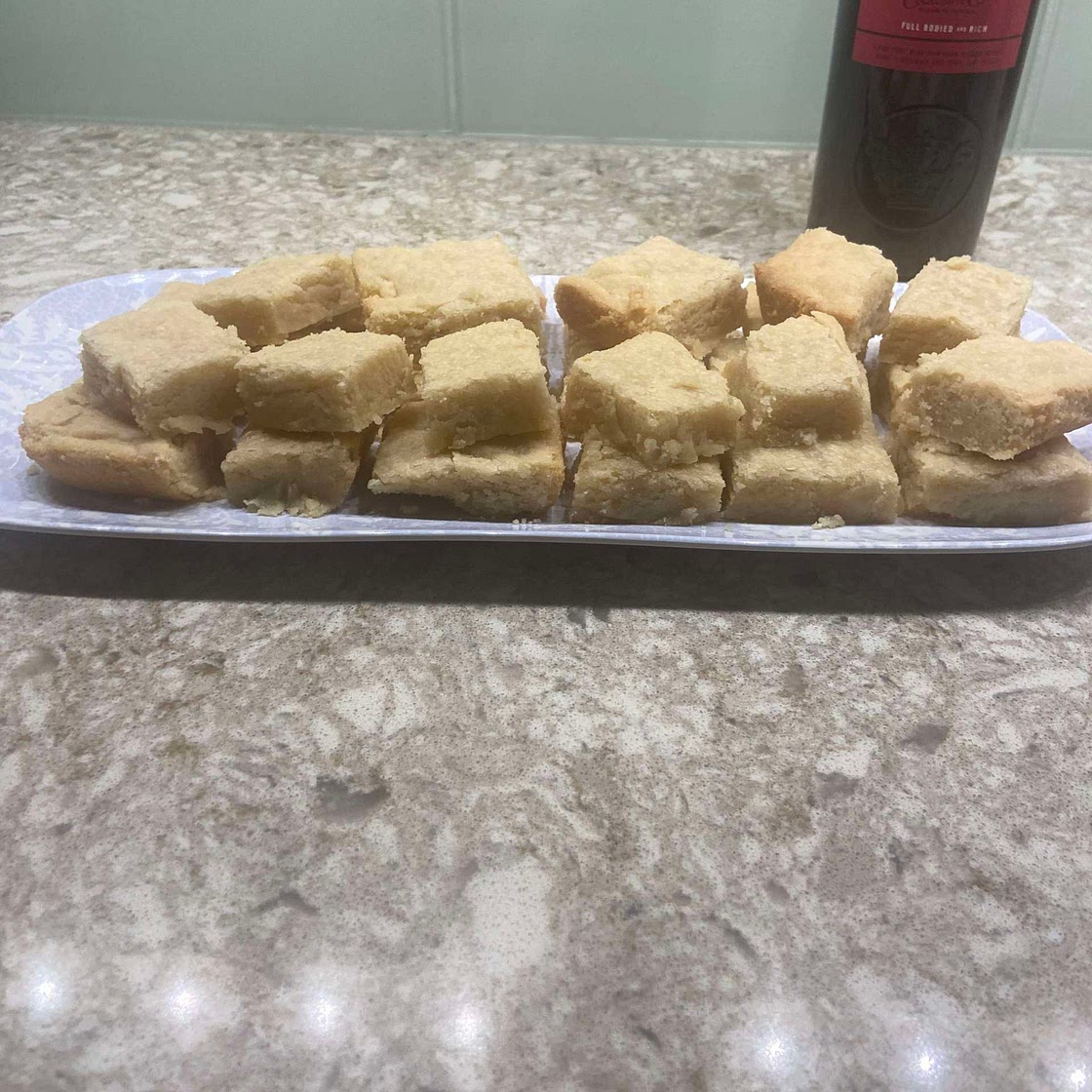Old Fashioned Shortbread Squares