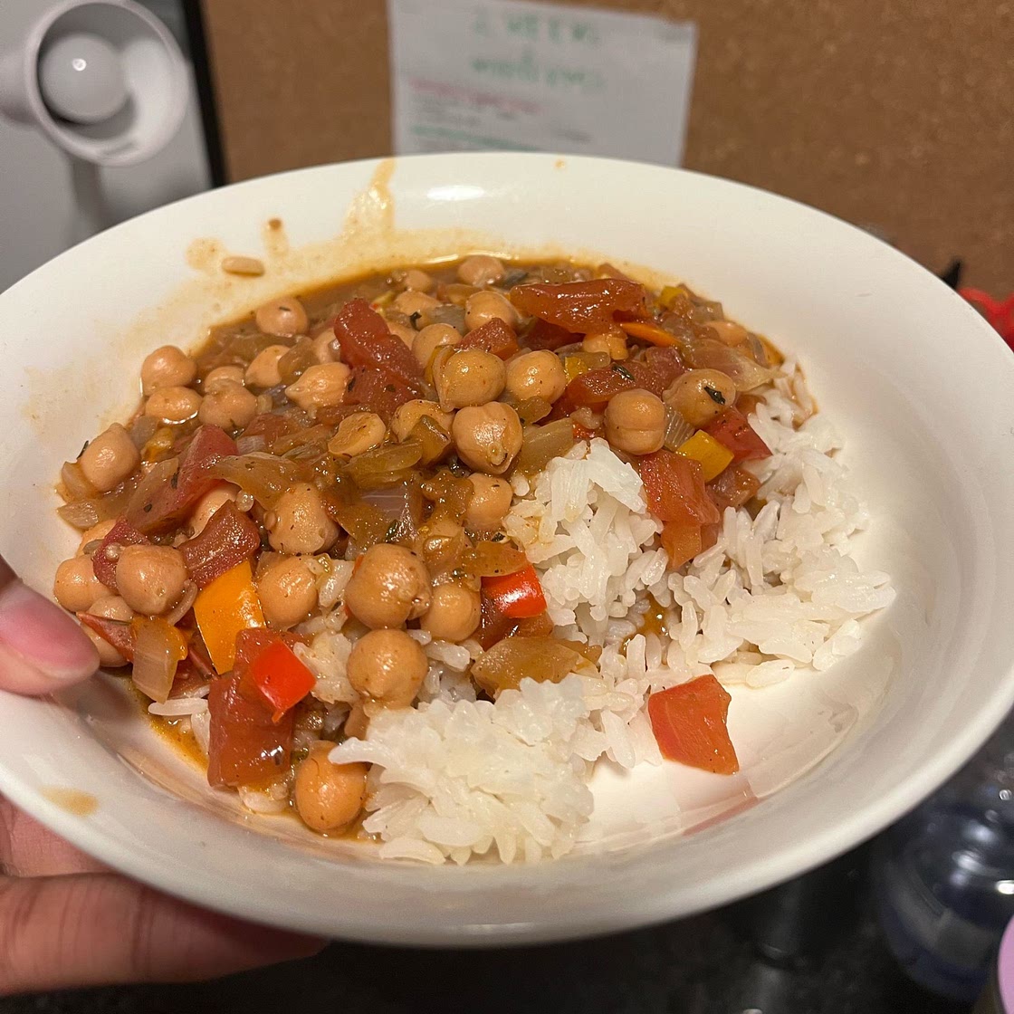 Chickpea curry