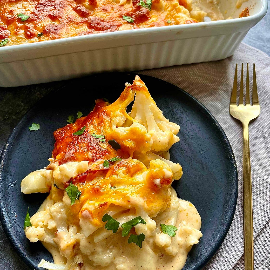 Cheesy Cauliflower Bake